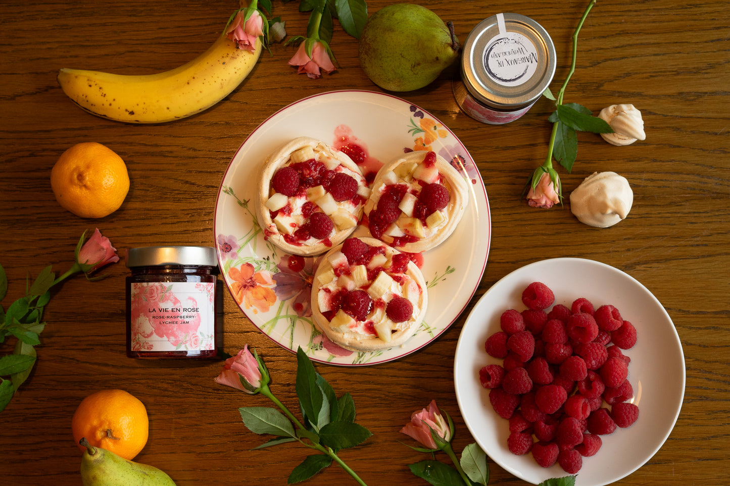 La vie en rose - Confiture rose-framboise-litchi