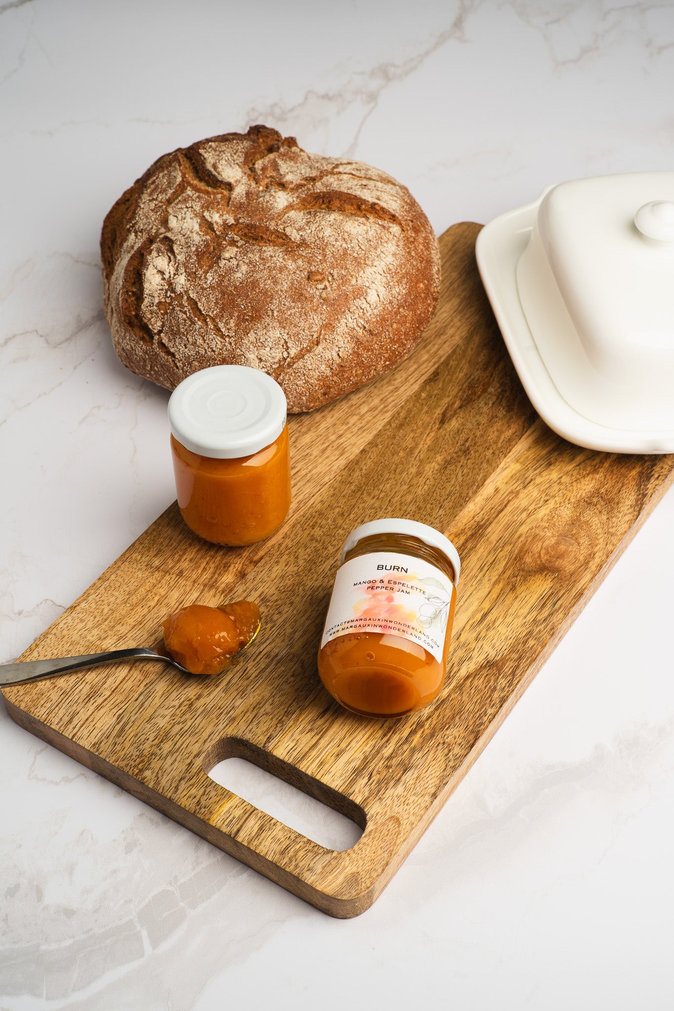 Burn - Confiture mangue & piment d’Espelette
